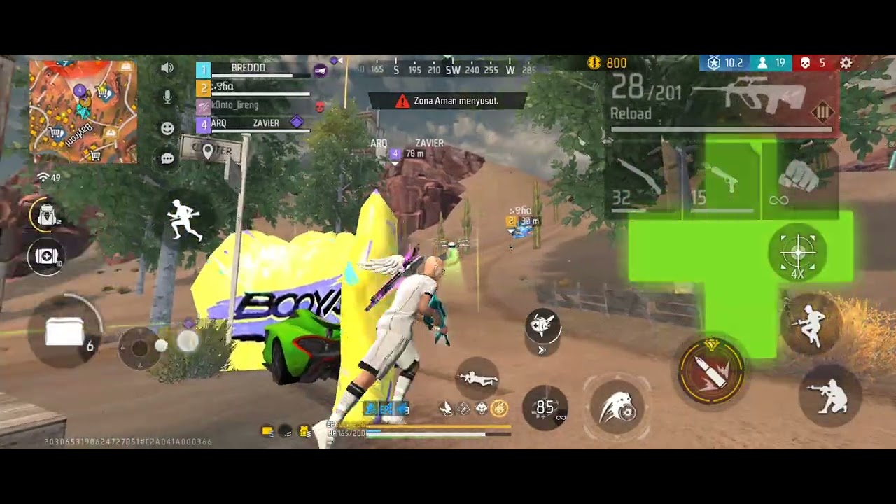 PANEN KILL DI BR RANK DAPET MUSUH BOT SEMUA