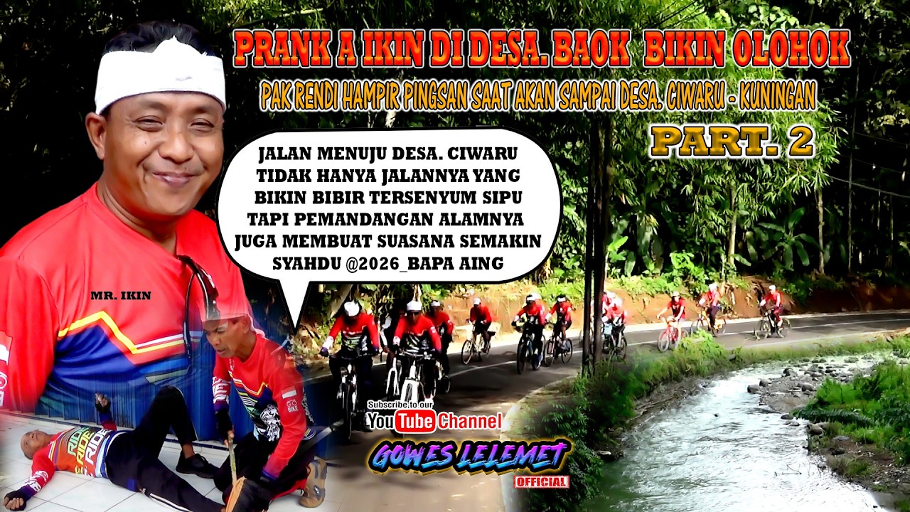 🚵🏻‍♂️PRANK A IKIN DI DESA. BAOK BIKIN OLOHOK LUCU NA SAMPE KA ANAK INCU|PART. 2 NGA JUGJUG DS CIWARU
