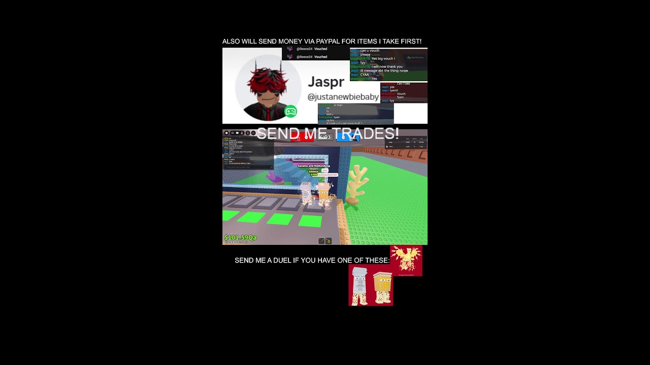 SAB LIVE TRADES! AND DUELS!