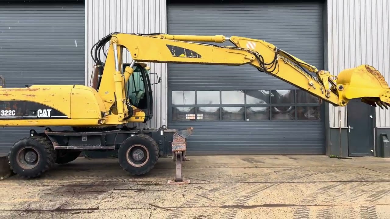 Demo Caterpillar M322C @BigmachineryNl