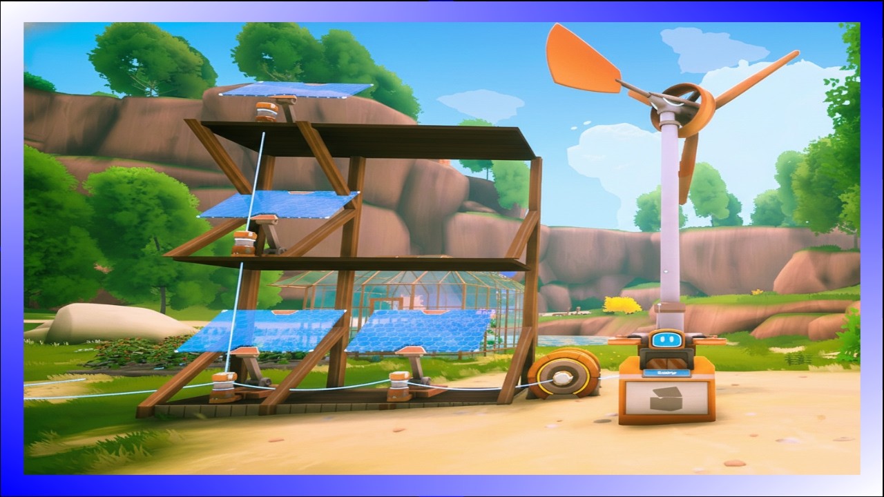 Flying DRONES & Happy Pigs! 🐷 (SOLARPUNK Beta)