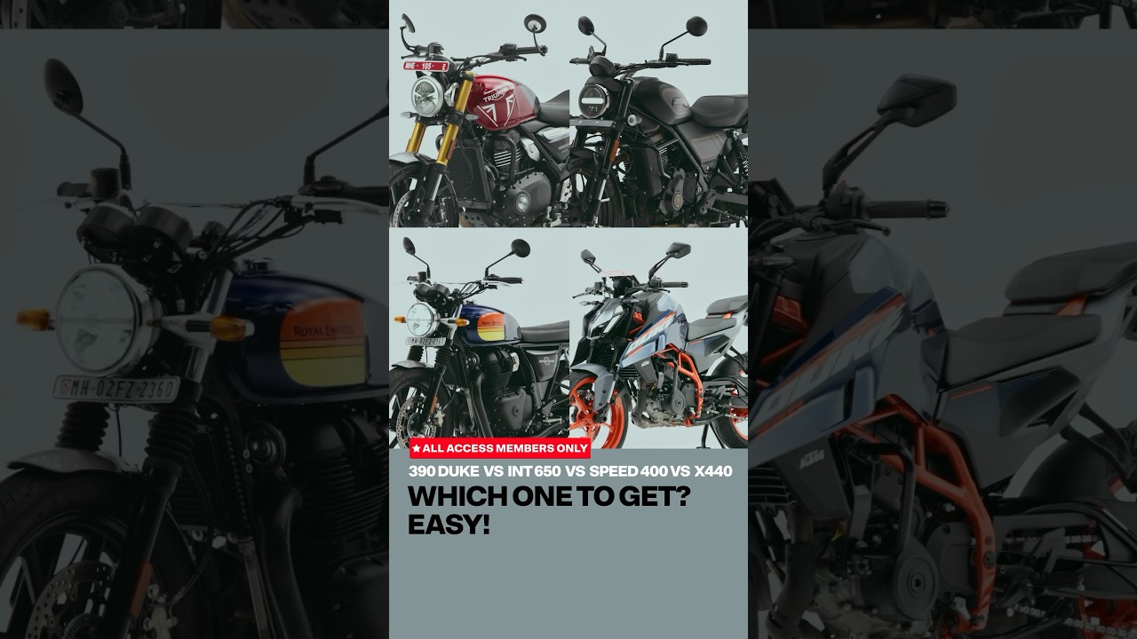 390 Duke vs Interceptor 650 vs Speed 400 vs X440 | Balance (tylko dla wszystkich!)