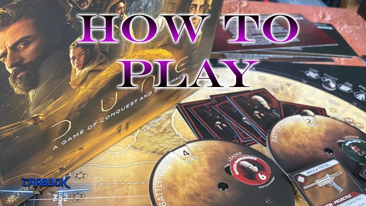 How to Play Dune: A Game of Conquest and Diplomacy