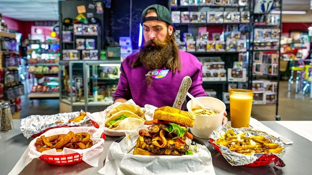 GALAXY BAR'S 'IT'S A TRAP' CHALLENGE | TEXAS EP.6 | BeardMeatsFood