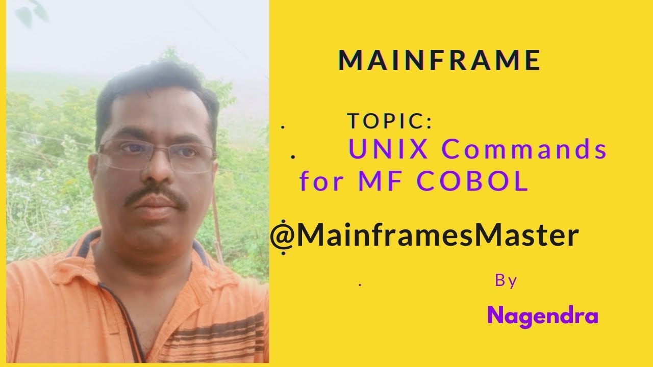 UNIX Commands for MF COBOL