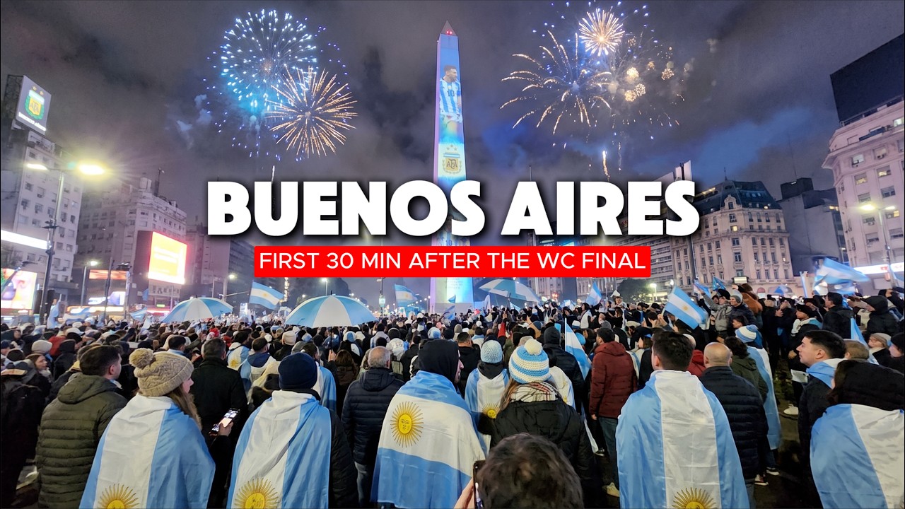 I DIDN'T EXPECT THIS! What's going on at the Obelisk: Buenos Aires walking tour today, July 19, 2026