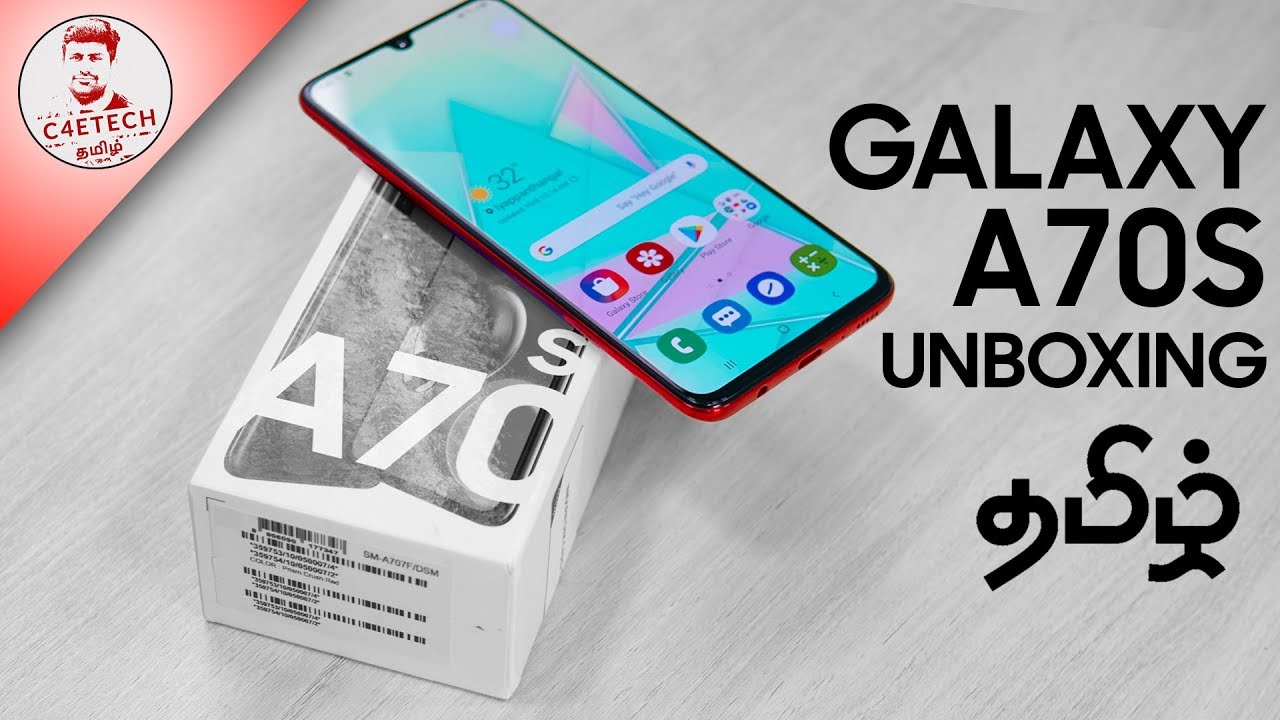 Samsung Galaxy A70s Unboxing & Hands On Review - மறுபடியும் மொதல்லஇருந்தா!! (தமிழ்)