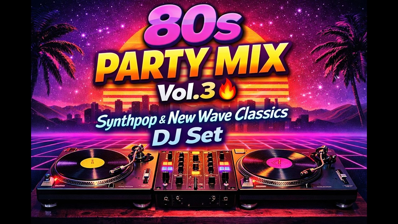 80s PARTY MIX Vol.3 🔥 Synthpop & New Wave Classics DJ Set