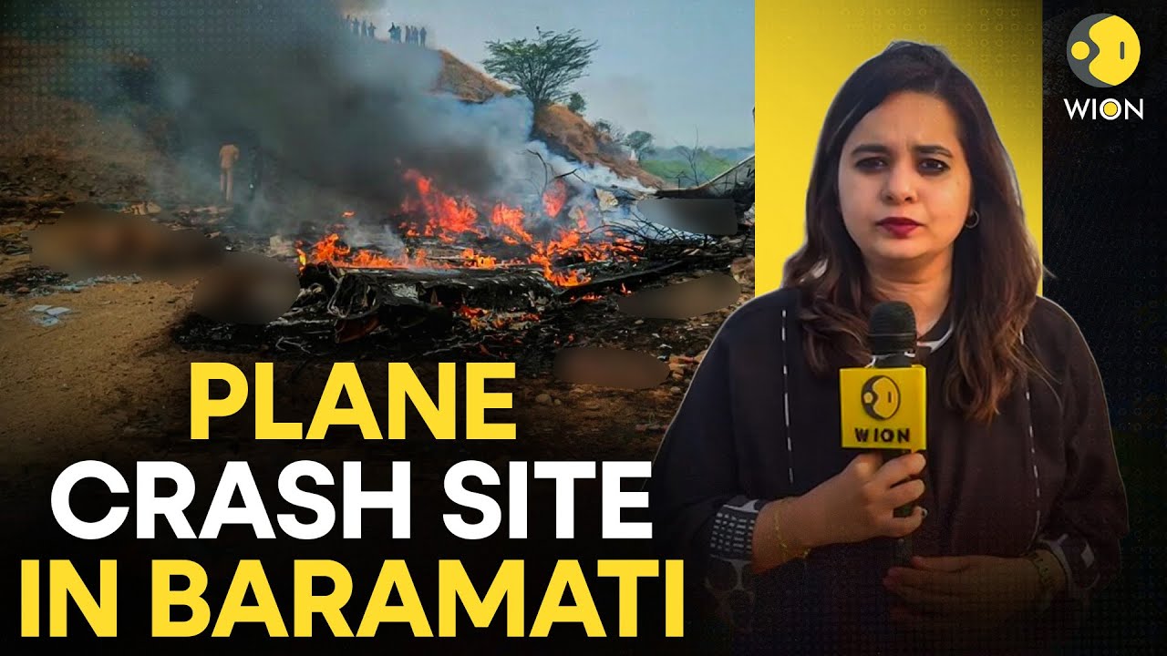 Baramati Plane Crash: Maharashtra DY CM Ajit Pawar Dies in Plane Crash | WION News