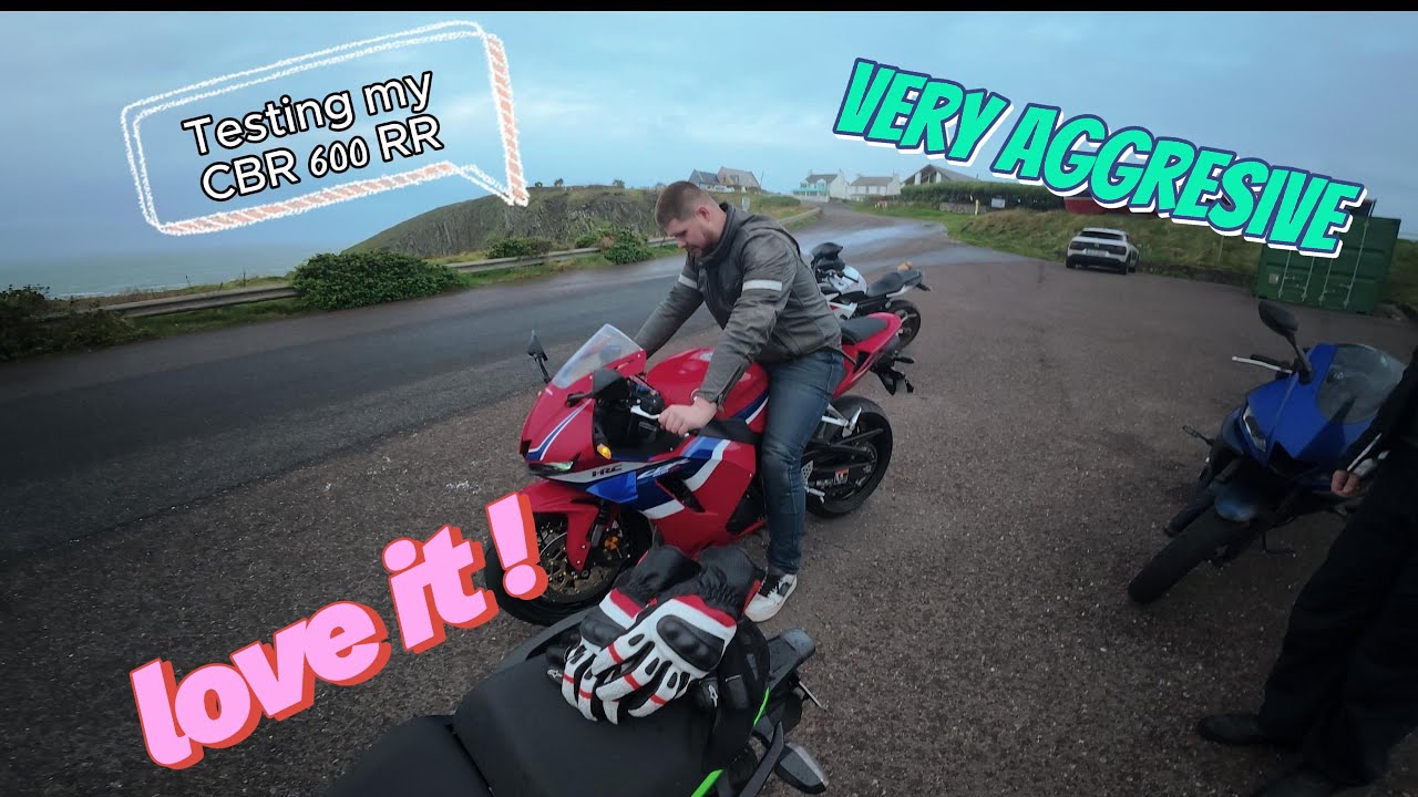 My friends test rode my CBR 600 RR #cbr #cbr600rr #honda #bikelife #cork #automobile #ireland