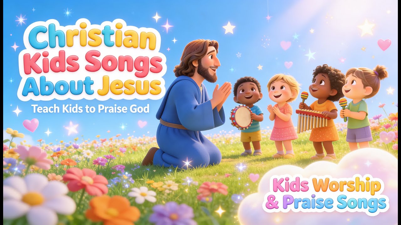 Christian Kids Songs About Jesus | Teach Kids to Praise God #kidsvideo #faithforkids
