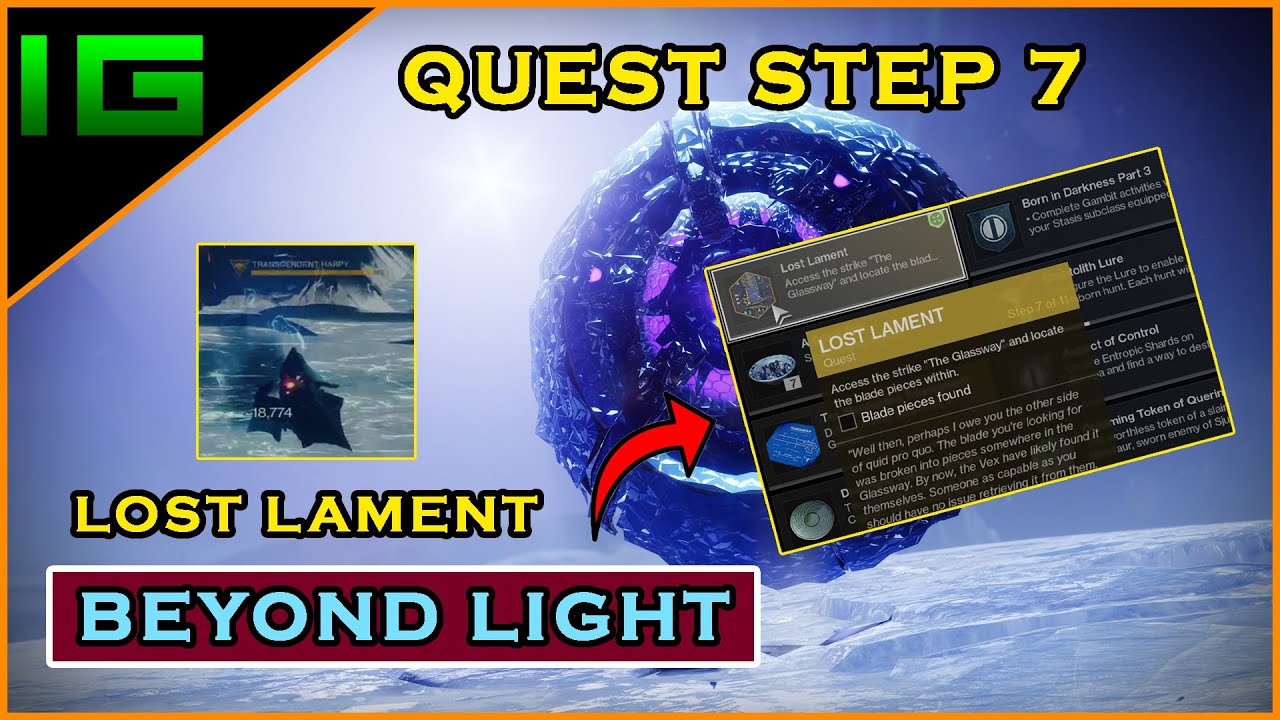 DESTINY 2 | Beyond Light ✅ Gameplay Walkthrough - LOST LAMENT QUEST STEP 7