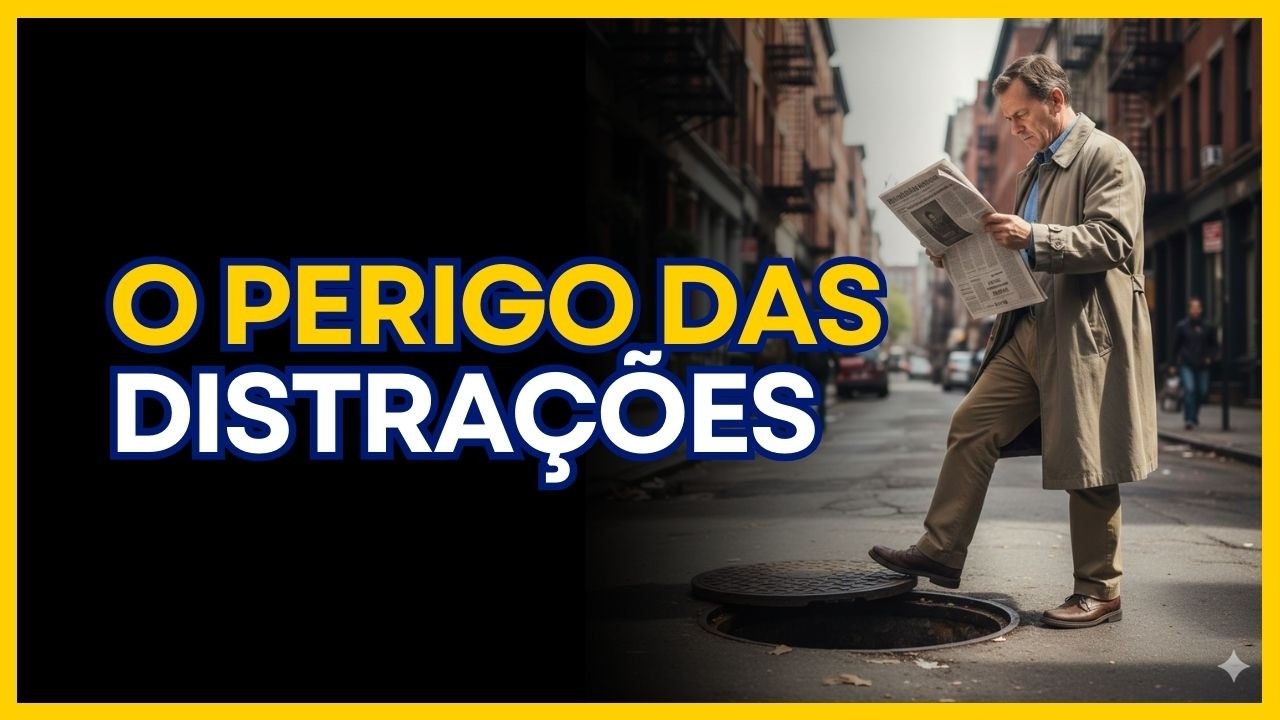 Distração: armadilha pior que a tentação.