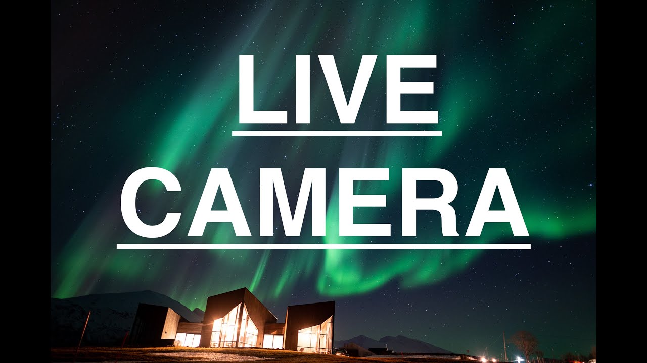 Live northern lights camera at Lyngen North in Northern Norway