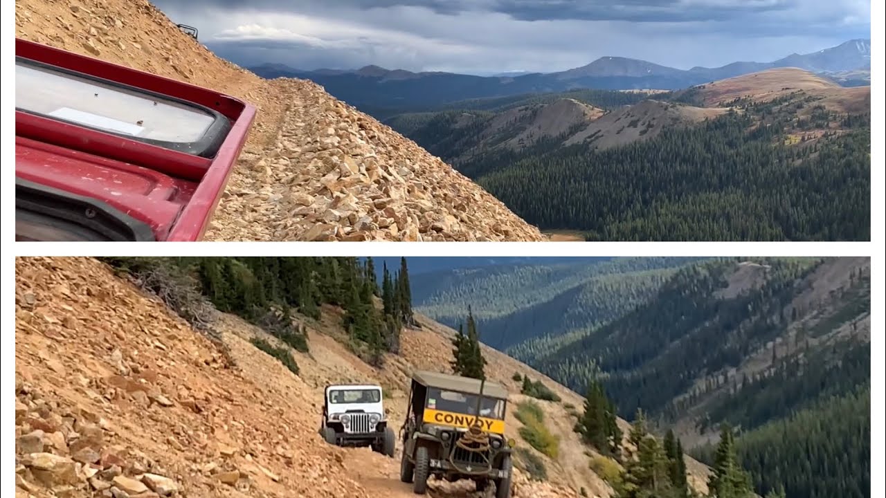 Willys Jeeps - Taylor Pass / Tellurium Creek - Rocky Mountain High Adventure
