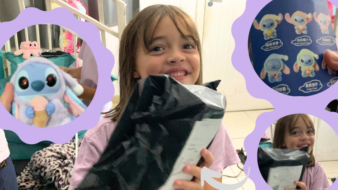 GANHEI MEU LABUBU DO STITCH 💙 - 11/02/25 