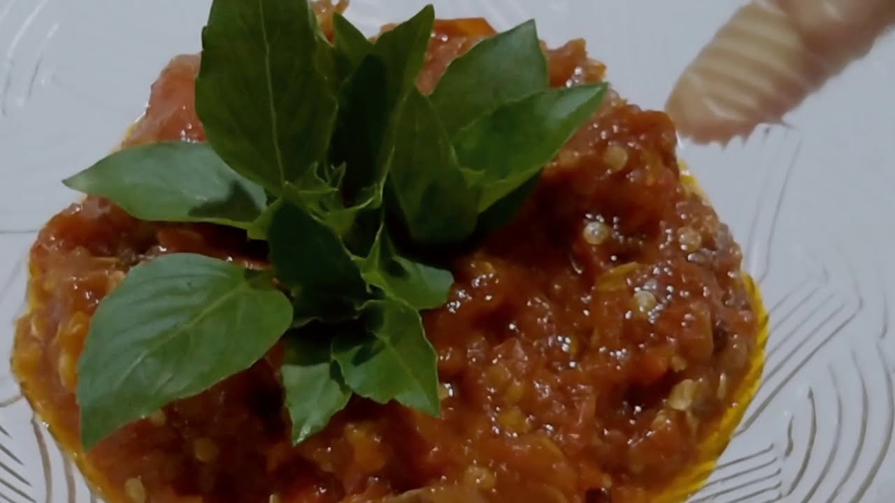 RESEP SAMBAL TOMAT ENAK TIDAK MUDAH BASI