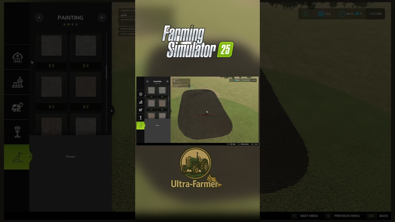 FS25 PerfectEdge Mod &ndash; Make Perfectly Straight & Square Fields!