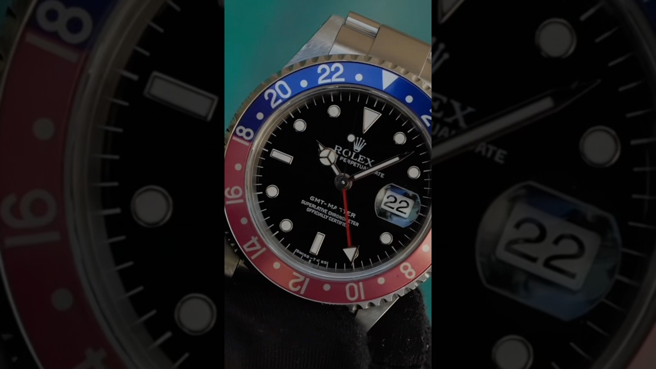 The most iconic Rolex watches ever made #rolex #gmtmasterii #gmtmaster
