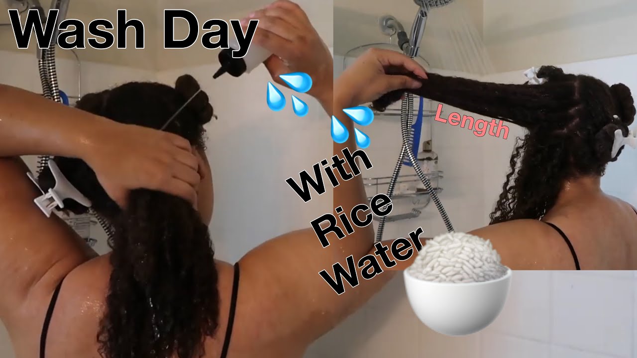 Wash Day Routine With Rice Water + LOTS of Natural Hair TIPS