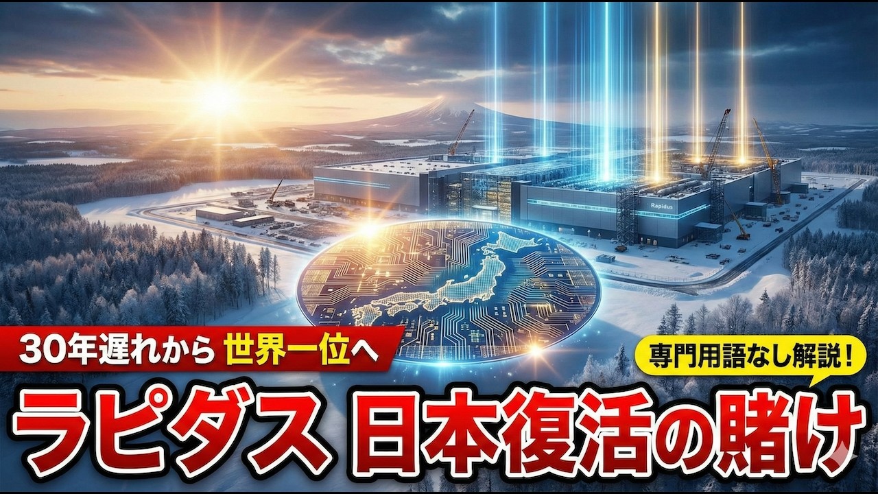 【日本のラストチャンス】30年の沈黙を破る「Rapidus」の衝撃。なぜ今、北海道で2nmなのか？