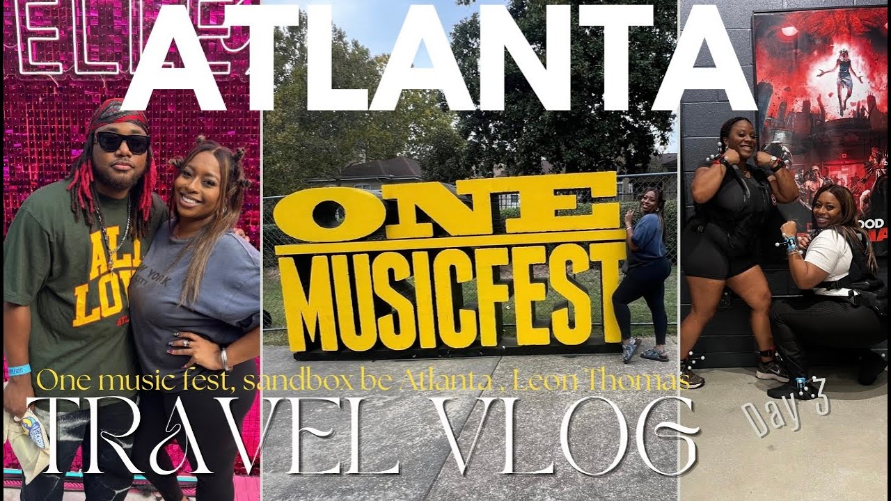 🍑 ONE MUSIC FEST DAY 3 | WE MET LEON THOMAS + MIELLE ORGANICS +  A TIME WAS HAD | CAMILLE MONIQUE