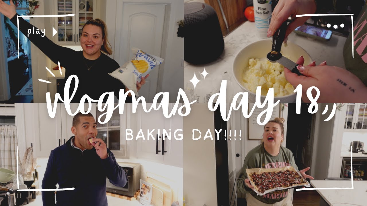 BAKING THE *BEST* CHRISTMAS COOKIES EVER (TED LASSO BISCUITS) | VLOGMAS DAY 18
