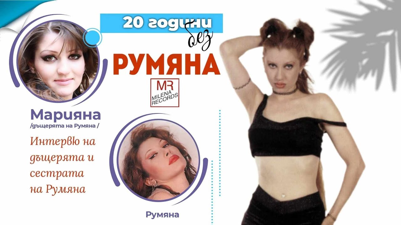 20 ГОДИНИ БЕЗ РУМЯНА - интервю на дъщерята и сестрата на Румяна