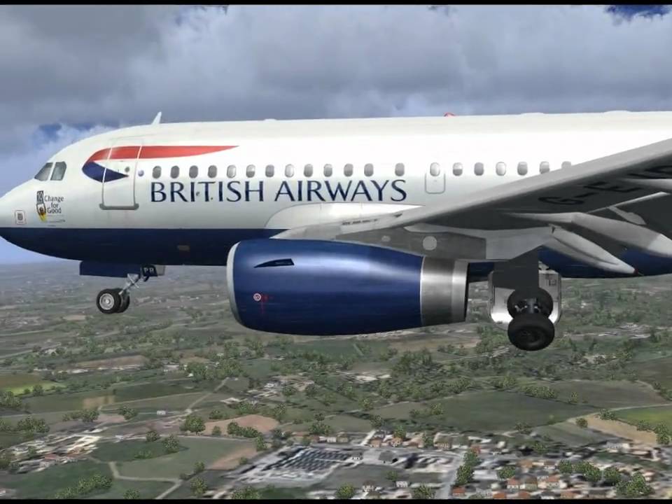FS2004 - the moment of touchdown