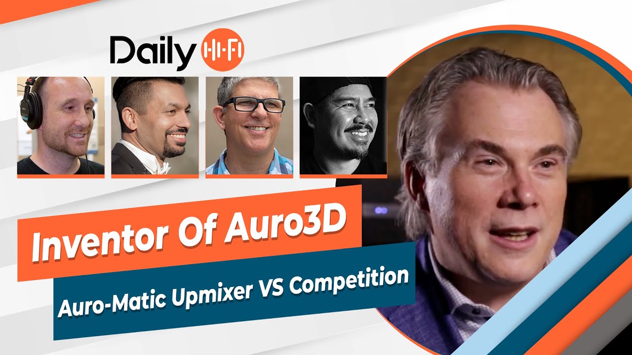Wilfried From Auro-3D Talks The Auro-Matic Up Mixer VS The Competition's Up Mixing