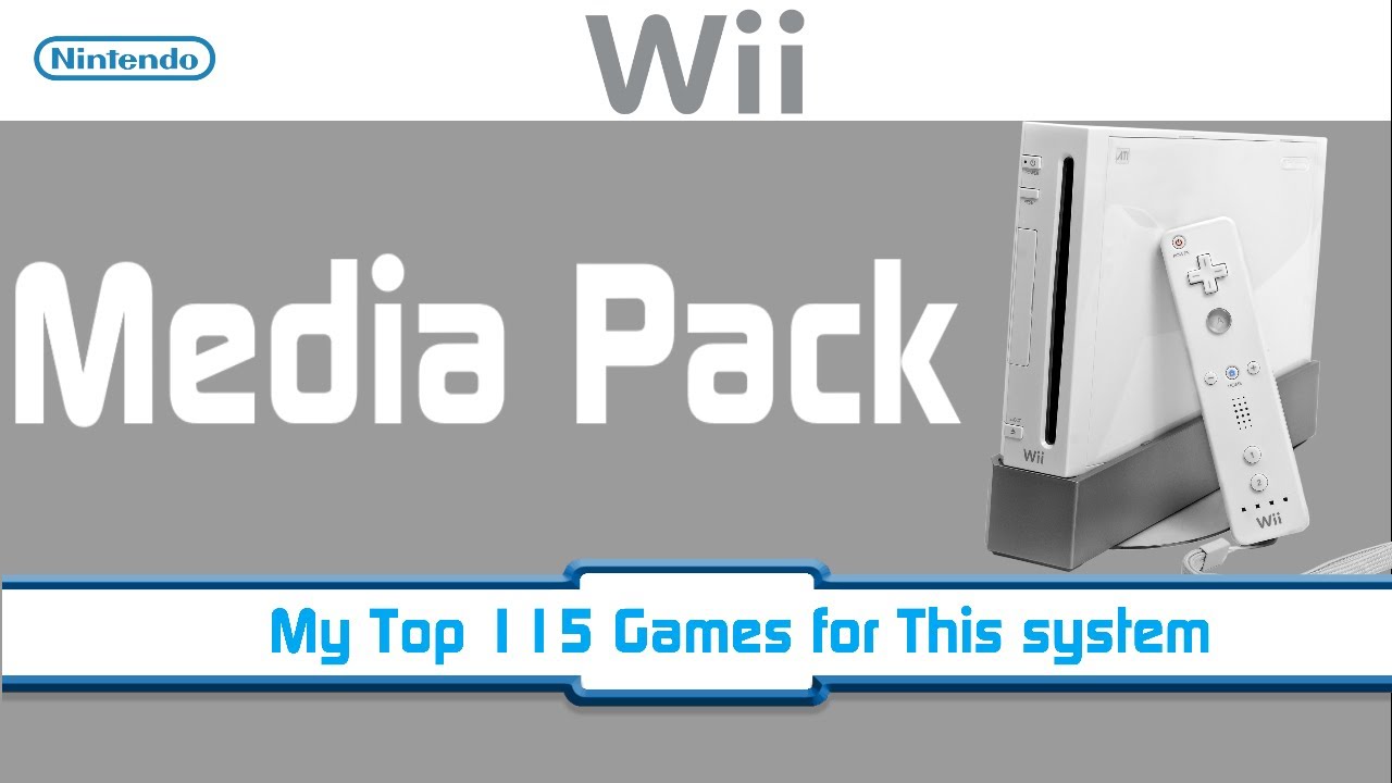 Nintendo WII Media Pack