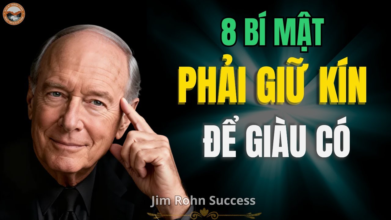 8 Bí Mật PHẢI GIỮ KÍN Nếu Muốn Thành Công Và Giàu Có VƯỢT XA | Jim Rohn