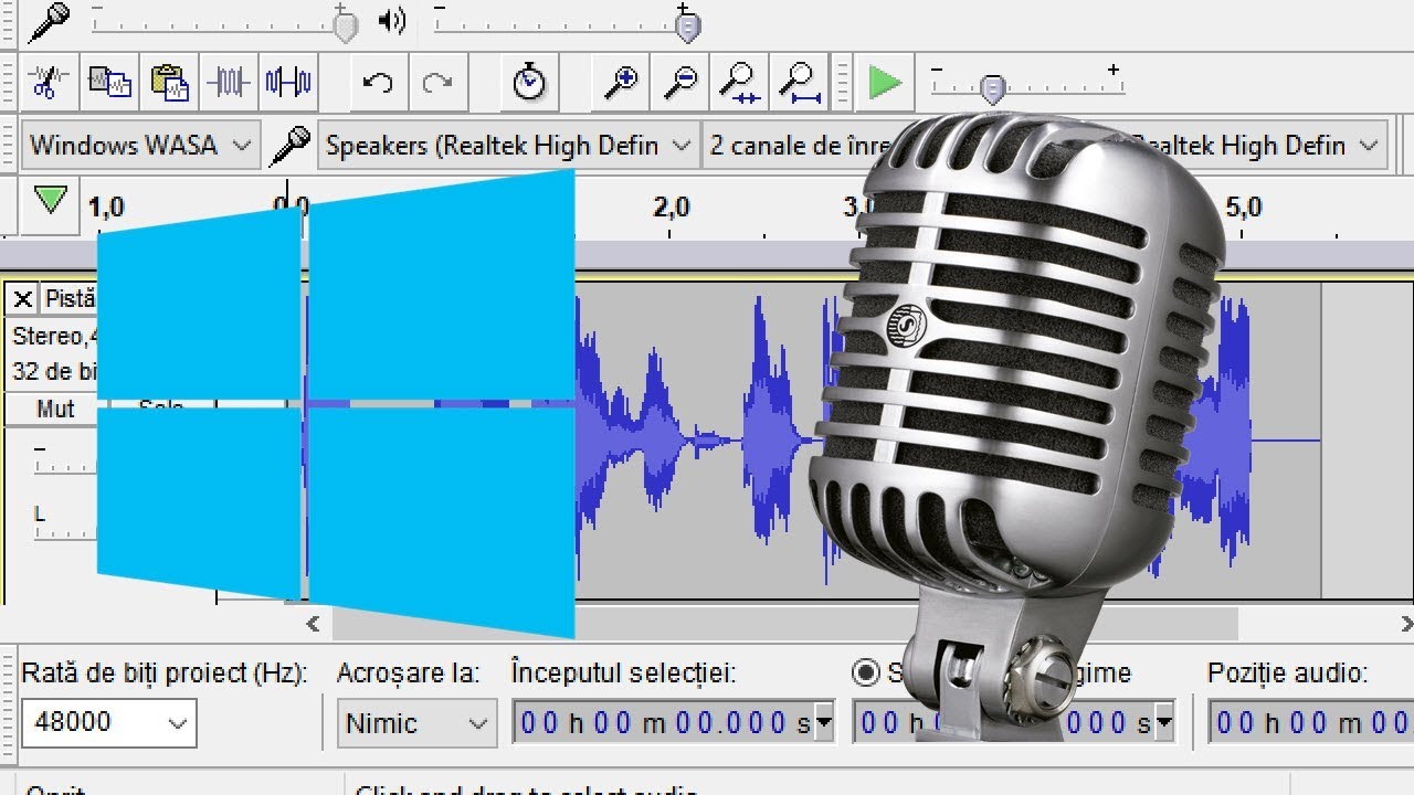 Înregistrare audio din Windows fară pierderi și fara stereo mix