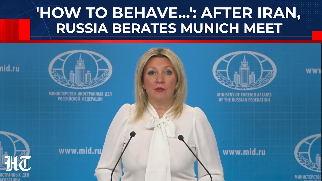 After Iran, Russia Berates Europeans Over Munich Security Conference; 'Must Know How To Behave...'