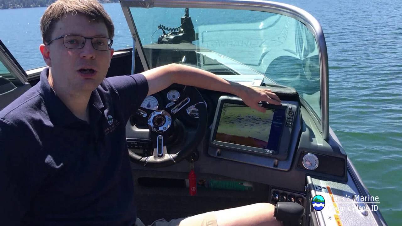 How to use a Lowrance HDS Fishfinder