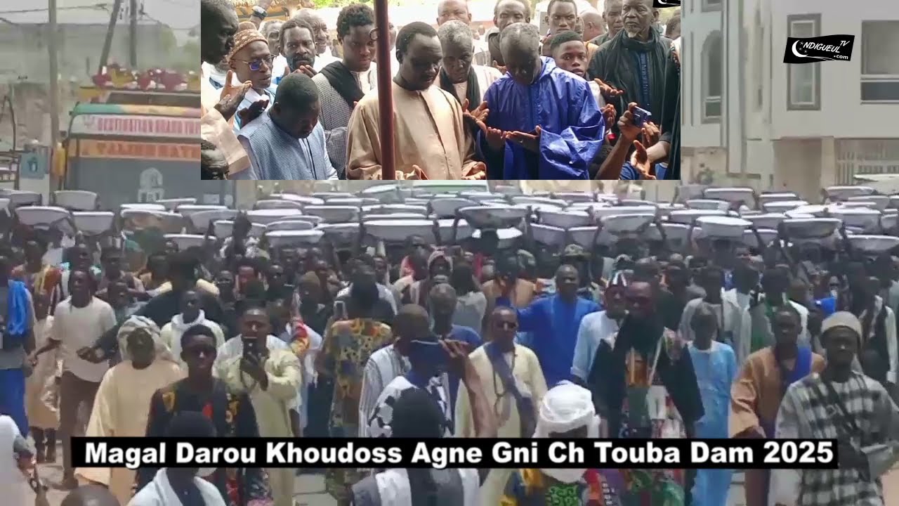 Magal Darou Khoudoss Agne Gni Cheikh Touba Sam le 15 07 2025