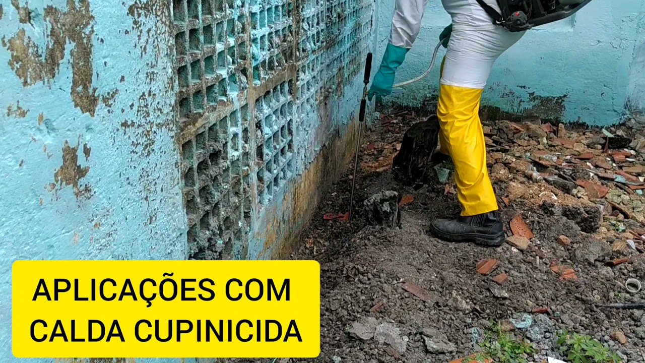 Barreira química contra cupins