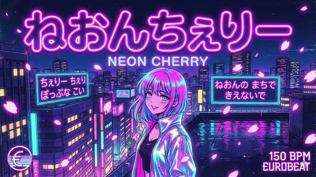 ねおんちぇりー｜Eurobeat × Nostalgic / Female Vocal
