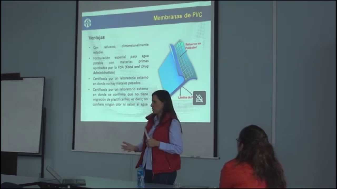 Seminario de Impermeabilización de Tanques de Agua con Lámina de PVC