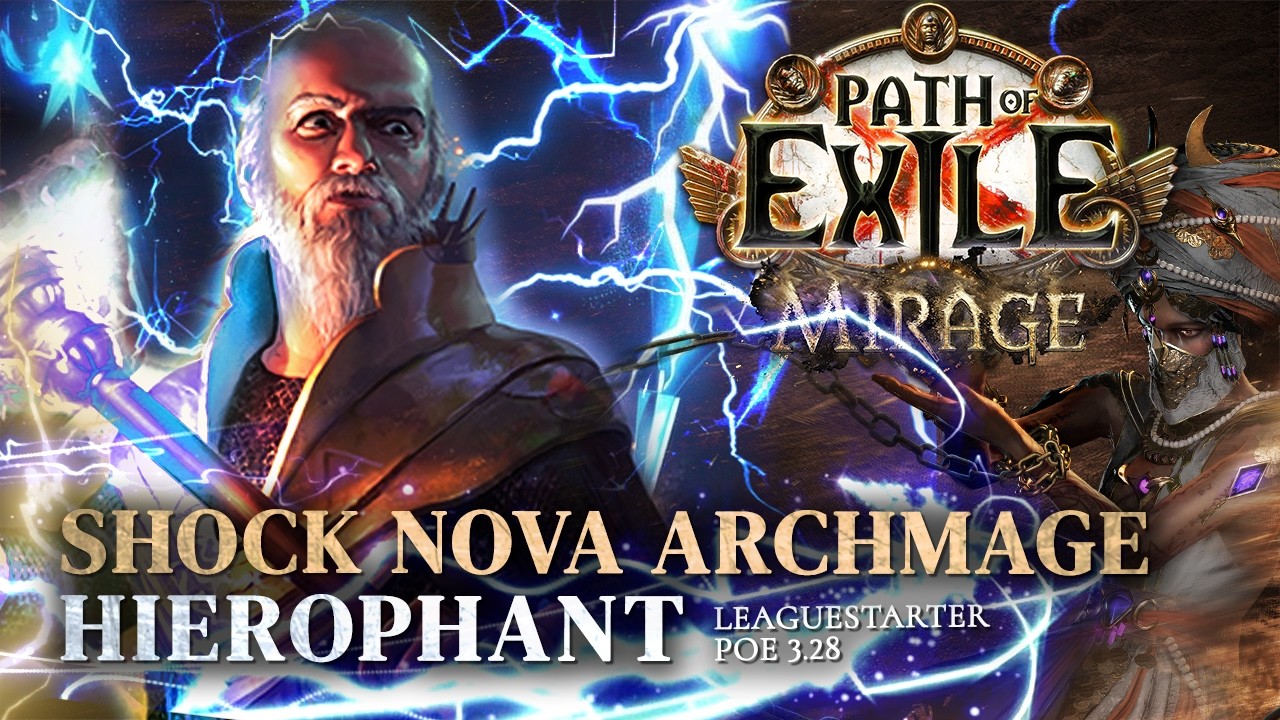 SPELLCASTERS ARE BACK! - Shock Nova Hierophant ft. Goratha [PoE 3.28]