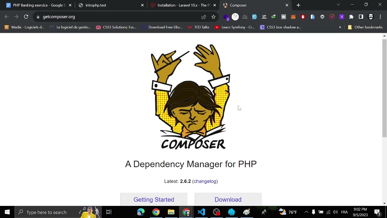 Laravel 10 course lesson 2 : part 2