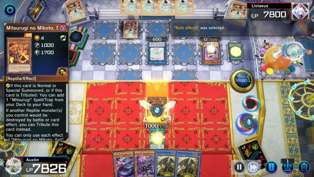 Megalith Mitsurugi (with new support!) vs Yummy - Master Duel