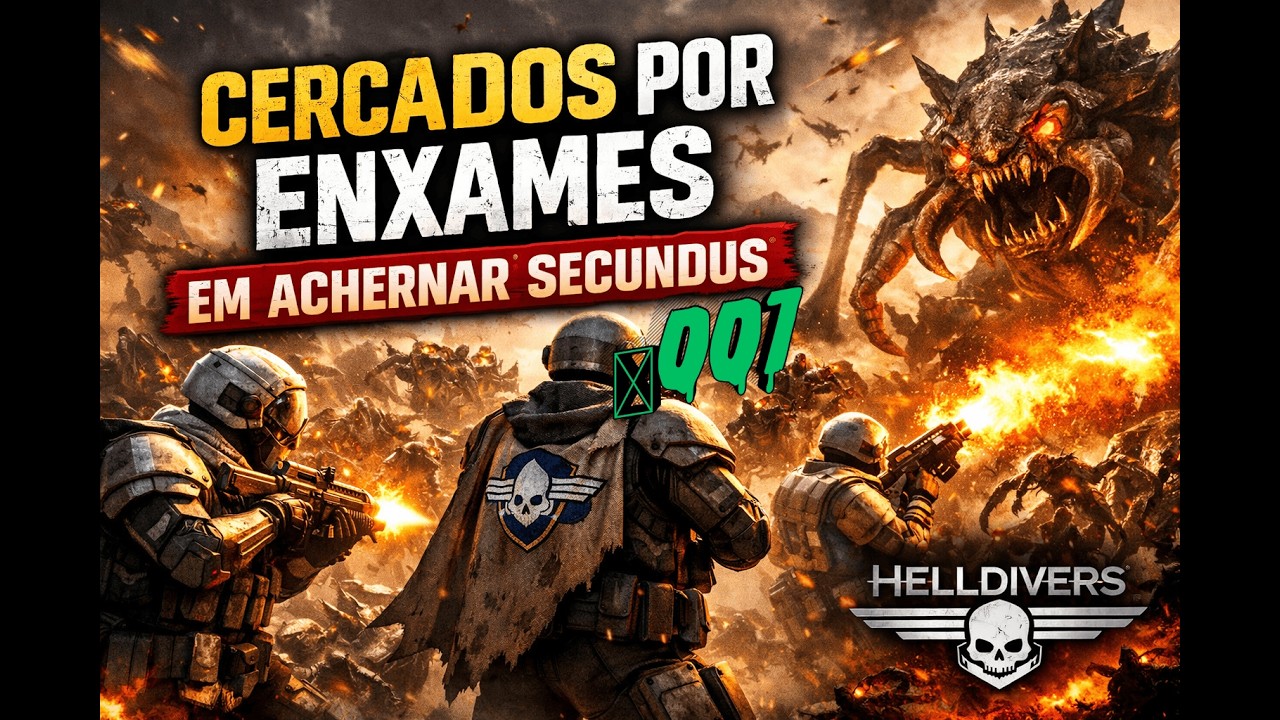 Planeta Achernar Secundus #001 - Cercados por Enxames