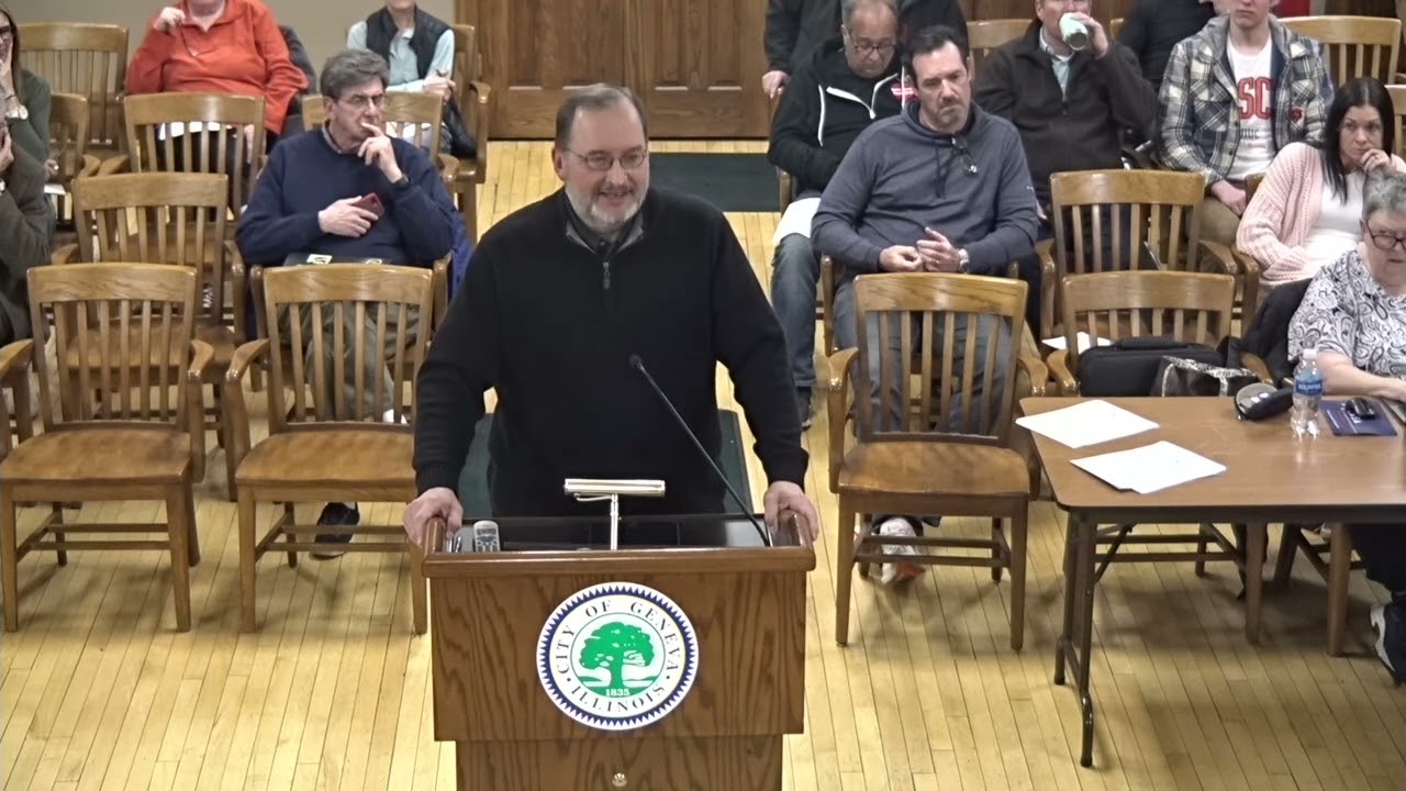 City Council & Committee of the Whole Meetings, March 17, 2025 - City of Geneva, IL.