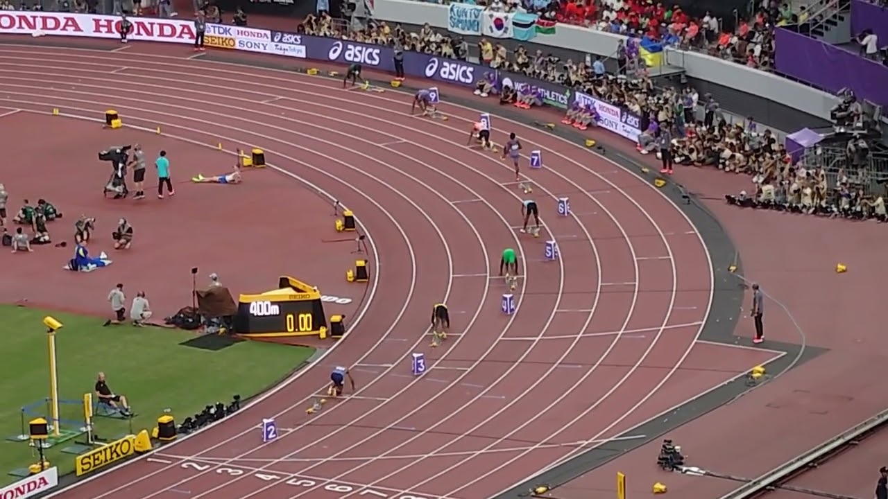 東京2025 世界陸上 男子400ｍ準決勝3組　中島決勝進出