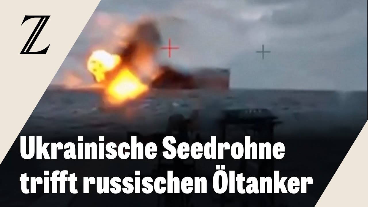 Ukraine greift &Ouml;ltanker der russischen Schattenflotte an