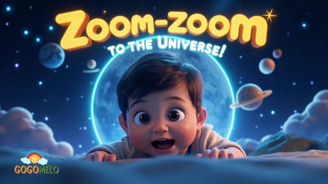 Zoom-Zoom to the Universe  | Learn About Space in bedtime time | Nursery Rhymes & Kids Song