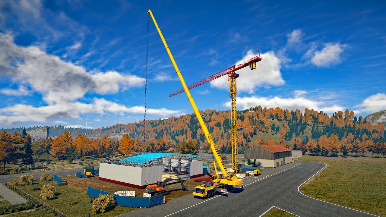 New Construction Simulator 2022 - Hangar (8/9) - Germany Map 112 - Bau-Simulator