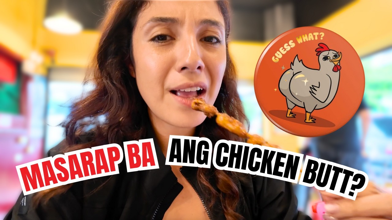 I Ate CHICKEN BUTT in Manila 😳🍗🇵🇭  Street Food Tour in Santa Ana Makati Gone WILD