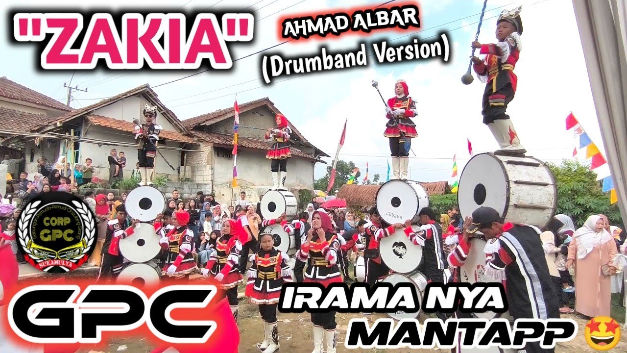 ORIGINAL ENAKEUN || ATTRACTION OF GPC DRUMBAND (COVER - ZAKIA) THE SONG IS SO MANTAPP 🤩